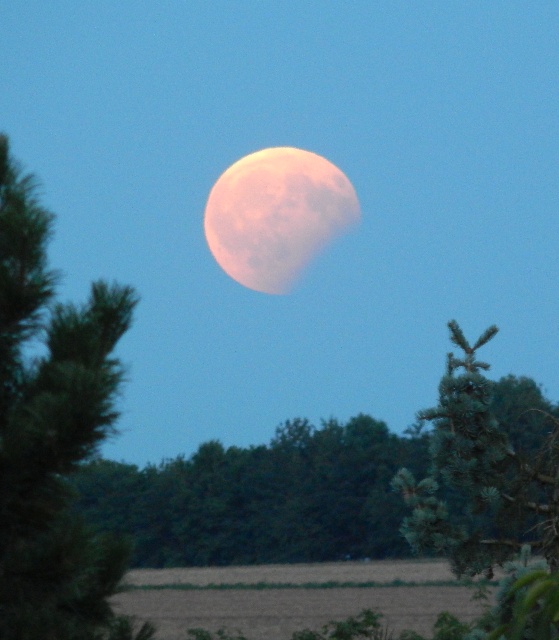 Erde und Mond